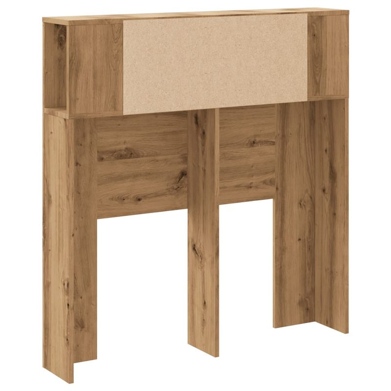 Casa si Gradina - Mobilier - Dulapuri si sifoniere - Dulapuri - Tablie pat dulap stejar artizanal 100x19x104,5cm lemn prelucrat - Infinity.ro