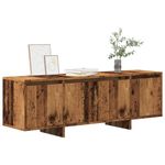 Casa si Gradina - Mobilier - Comode si corpuri - Comode - Comoda TV, lemn vechi, 120x30x40,5 cm, lemn prelucrat - Infinity.ro