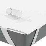 Casa si Gradina - Textile si covoare - Lenjerii de pat - Protectie saltea - Protectie de saltea, alb, 160x220 cm, impermeabila - Infinity.ro