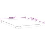 Casa si Gradina - Textile si covoare - Lenjerii de pat - Protectie saltea - Protectie de saltea, alb, 160x220 cm, impermeabila - Infinity.ro