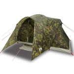 Sport si Outdoor - Camping - Corturi camping - Cort de familie cupola pentru 375x225x176 cm, camuflaj, impermeabil - Infinity.ro