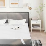 Casa si Gradina - Textile si covoare - Lenjerii de pat - Protectie saltea - Protectie de saltea, alb, 140x190 cm, impermeabila - Infinity.ro