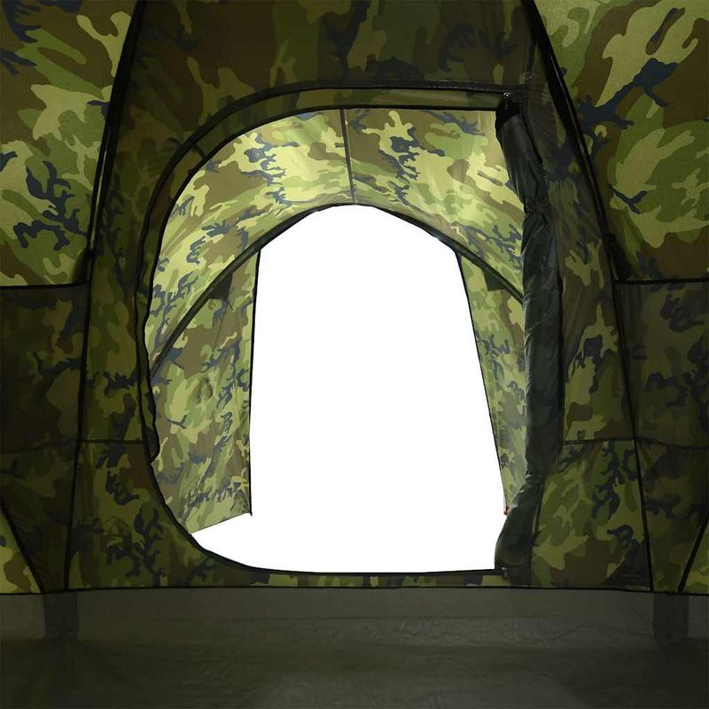 Sport si Outdoor - Camping - Corturi camping - Cort de familie cupola pentru 375x225x176 cm, camuflaj, impermeabil - Infinity.ro