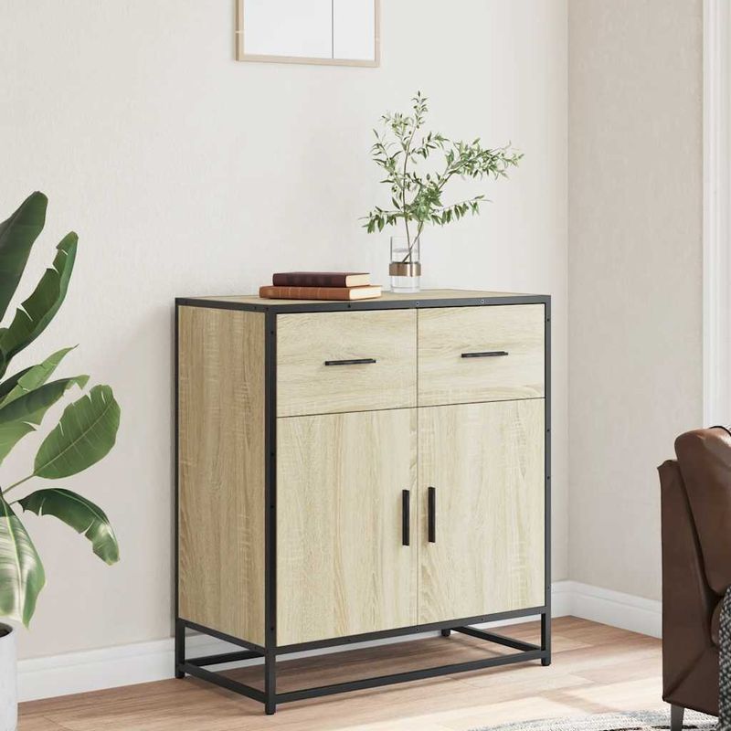 Casa si Gradina - Mobilier - Comode si corpuri - Comode - Bufeta Stejar Sonoma 68x35x76 cm Lemn prelucrat - Infinity.ro
