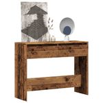 Casa si Gradina - Mobilier - Comode si corpuri - Console - Masa consola, lemn vechi, 100x35x76,5 cm, lemn prelucrat - Infinity.ro