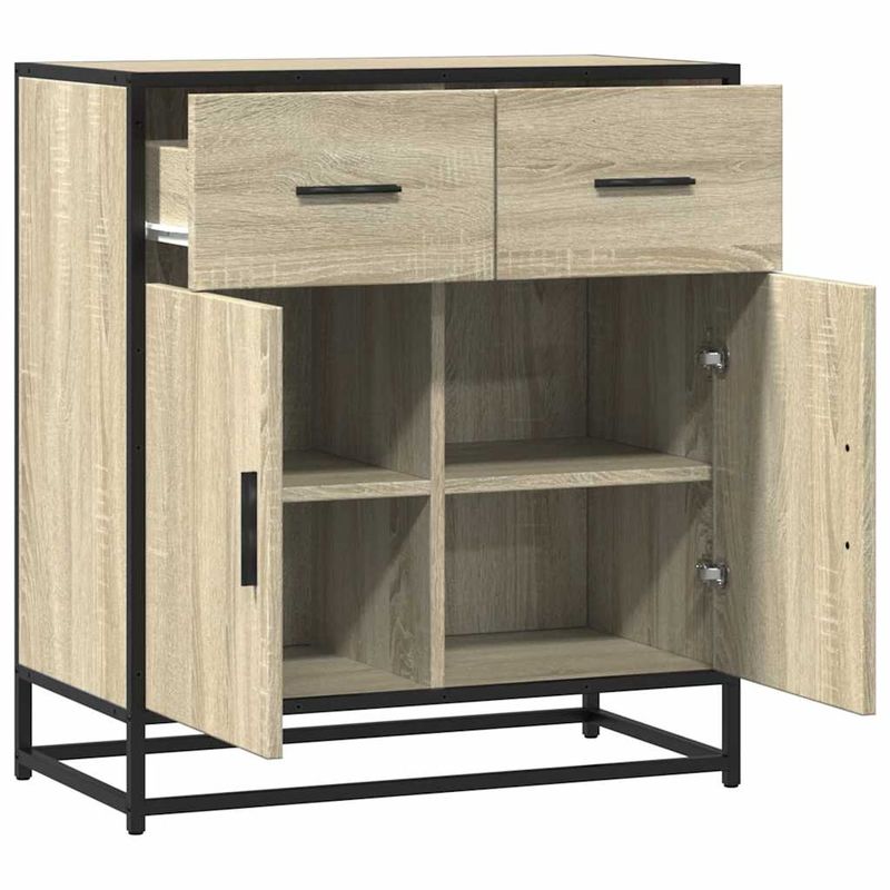 Casa si Gradina - Mobilier - Comode si corpuri - Comode - Bufeta Stejar Sonoma 68x35x76 cm Lemn prelucrat - Infinity.ro