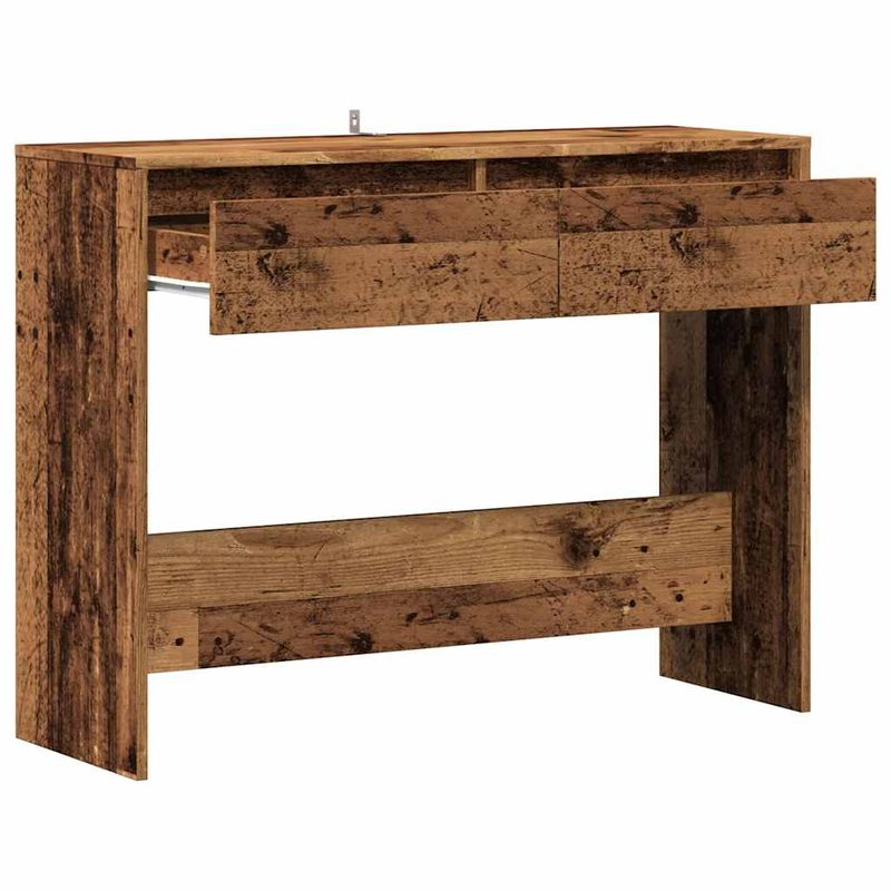 Casa si Gradina - Mobilier - Comode si corpuri - Console - Masa consola, lemn vechi, 100x35x76,5 cm, lemn prelucrat - Infinity.ro