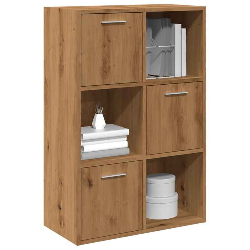 Casa si Gradina - Mobilier - Biblioteci si rafturi - Biblioteci - Biblioteca, stejar artizanal, 60,5x30x90 cm, lemn prelucrat - Infinity.ro