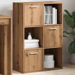 Casa si Gradina - Mobilier - Biblioteci si rafturi - Biblioteci - Biblioteca, stejar artizanal, 60,5x30x90 cm, lemn prelucrat - Infinity.ro