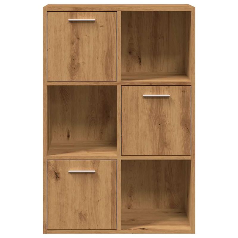 Casa si Gradina - Mobilier - Biblioteci si rafturi - Biblioteci - Biblioteca, stejar artizanal, 60,5x30x90 cm, lemn prelucrat - Infinity.ro