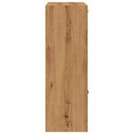 Casa si Gradina - Mobilier - Biblioteci si rafturi - Biblioteci - Biblioteca, stejar artizanal, 60,5x30x90 cm, lemn prelucrat - Infinity.ro