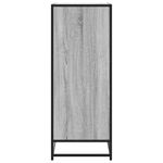 Casa si Gradina - Mobilier - Organizare si depozitare - Organizator incaltaminte - Pantofar, sonoma gri, 75x38x97,5 cm, lemn prelucrat/metal - Infinity.ro