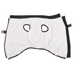 Petshop - Articole imbracaminte - Haine animale - Haina caini cu ham impermeabila reflectorizanta, negru, 4XL - Infinity.ro