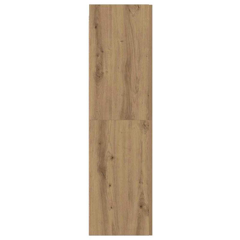 Casa si Gradina - Mobilier - Comode si corpuri - Comode - Dulap TV, stejar artizanal, 30,5x30x110 cm, lemn prelucrat - Infinity.ro