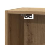 Casa si Gradina - Mobilier - Comode si corpuri - Comode - Dulap TV, stejar artizanal, 30,5x30x110 cm, lemn prelucrat - Infinity.ro