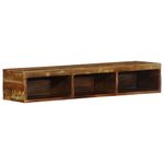 Casa si Gradina - Mobilier - Dulapuri si sifoniere - Dulapuri - Dulap TV montat pe perete 100x30x19 cm, lemn masiv reciclat - Infinity.ro