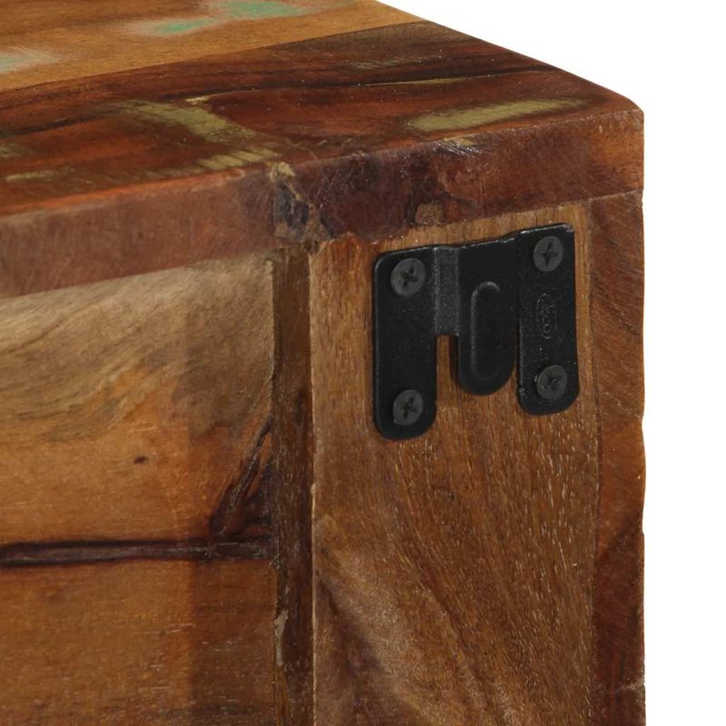 Casa si Gradina - Mobilier - Dulapuri si sifoniere - Dulapuri - Dulap TV montat pe perete 100x30x19 cm, lemn masiv reciclat - Infinity.ro