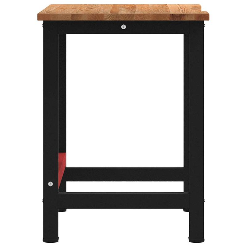 Casa si Gradina - Constructii - Scule de mana si unelte - Mese si bancuri de lucru - Banc lucru maro deschis 100x60x81,5 cm lemn masiv stejar - Infinity.ro