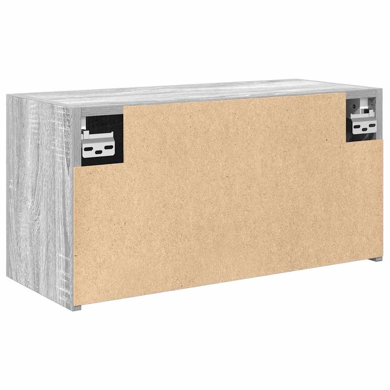 Casa si Gradina - Mobilier - Mobilier baie - Corpuri baie - Dulap perete baie, gri sonoma, 60x25x30 cm, lemn prelucrat - Infinity.ro