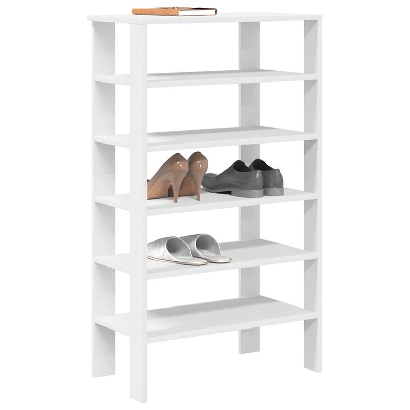 Casa si Gradina - Mobilier - Organizare si depozitare - Organizator incaltaminte - Pantofar, alb, 61x32x105 cm, lemn prelucrat - Infinity.ro