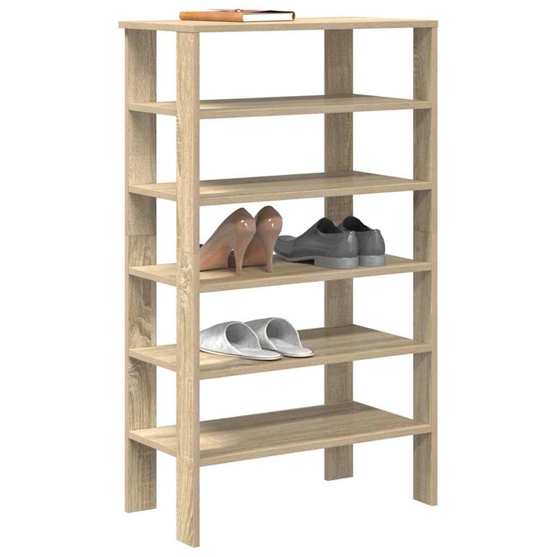 Casa si Gradina - Mobilier - Organizare si depozitare - Organizator incaltaminte - Pantofar, stejar sonoma, 61x32x105 cm, lemn prelucrat - Infinity.ro