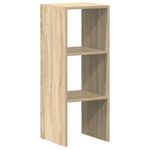 Casa si Gradina - Mobilier - Biblioteci si rafturi - Biblioteci - Biblioteca stivuabila Stejar Sonoma 30x30x80 cm Lemn prelucrat - Infinity.ro