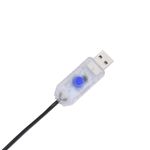 Casa si Gradina - Decoratiuni - Decoratiuni de sezon - Lumini Craciun Silueta stea cazatoare 80 LED-uri alb cald - Infinity.ro