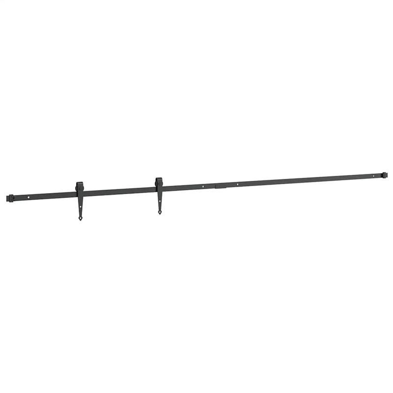 Casa si Gradina - Constructii - Usi interior, exterior si garaj - Accesorii usi - Set usi glisante pentru dulap 213 cm otel carbon - Infinity.ro