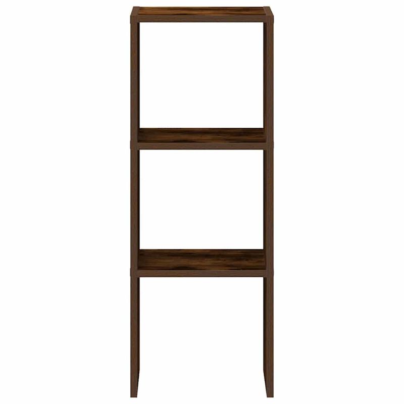 Casa si Gradina - Mobilier - Biblioteci si rafturi - Biblioteci - Biblioteca stivuabila din Stejar fumuriu din lemn prelucrat - Infinity.ro