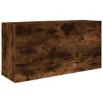 Casa si Gradina - Mobilier - Mobilier baie - Corpuri baie - Dulap perete baie, stejar fumuriu, 80x25x40 cm, lemn prelucrat - Infinity.ro
