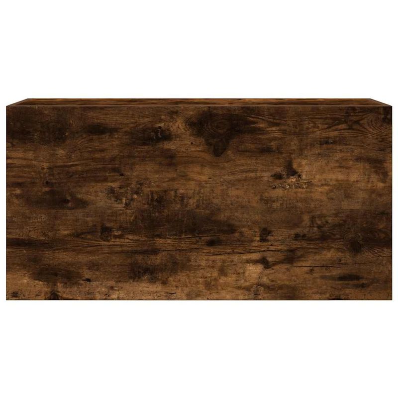 Casa si Gradina - Mobilier - Mobilier baie - Corpuri baie - Dulap perete baie, stejar fumuriu, 80x25x40 cm, lemn prelucrat - Infinity.ro