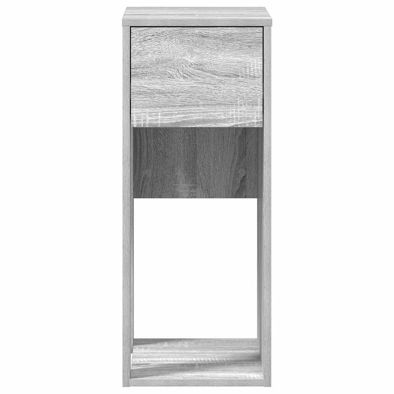 Casa si Gradina - Mobilier - Mese si birouri - Birouri - Suport turn computer cu sertar gri Sonoma 30x44x74 cm - Infinity.ro