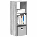 Casa si Gradina - Mobilier - Biblioteci si rafturi - Biblioteci - Biblioteca stivuabila Gri sonoma 30x30x80 cm Lemn prelucrat - Infinity.ro