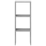 Casa si Gradina - Mobilier - Biblioteci si rafturi - Biblioteci - Biblioteca stivuabila Gri sonoma 30x30x80 cm Lemn prelucrat - Infinity.ro