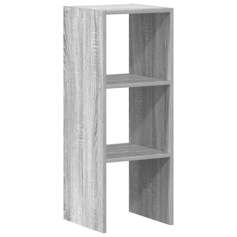 Casa si Gradina - Mobilier - Biblioteci si rafturi - Biblioteci - Biblioteca stivuabila Gri sonoma 30x30x80 cm Lemn prelucrat - Infinity.ro