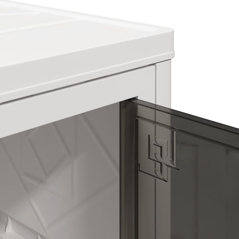 Casa si Gradina - Constructii - Depozitare, transport si protectie - Accesorii echipamente pentru transport si ridicat - Cutie de depozitare stivuita cu roti 4 niveluri 75L 65x40x145cm - Infinity.ro