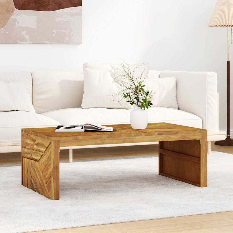 Casa si Gradina - Mobilier - Mese si birouri - Masute de cafea - Masuta de cafea 110x60x38 cm din lemn masiv de tec - Infinity.ro
