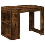 Casa si Gradina - Mobilier - Mese si birouri - Birouri - Birou cu sertar raft Stejar afumat 102x62x77,5cm lemn prelucrat - Infinity.ro