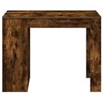 Casa si Gradina - Mobilier - Mese si birouri - Birouri - Birou cu sertar raft Stejar afumat 102x62x77,5cm lemn prelucrat - Infinity.ro