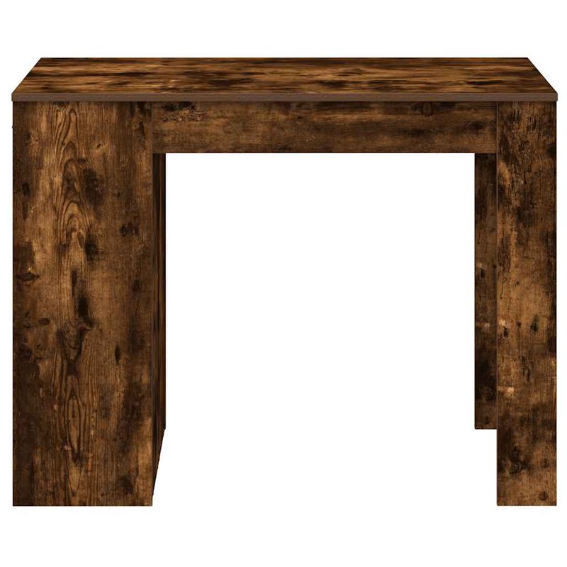 Casa si Gradina - Mobilier - Mese si birouri - Birouri - Birou cu sertar raft Stejar afumat 102x62x77,5cm lemn prelucrat - Infinity.ro