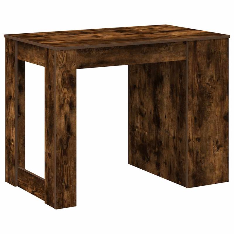 Casa si Gradina - Mobilier - Mese si birouri - Birouri - Birou cu sertar raft Stejar afumat 102x62x77,5cm lemn prelucrat - Infinity.ro