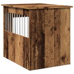 Petshop - Accesorii petshop - Culcusuri si custi - Custi interior si exterior - Mobilier lada pentru caini Lemn vechi 55x75x65cm Lemn prelucrat - Infinity.ro