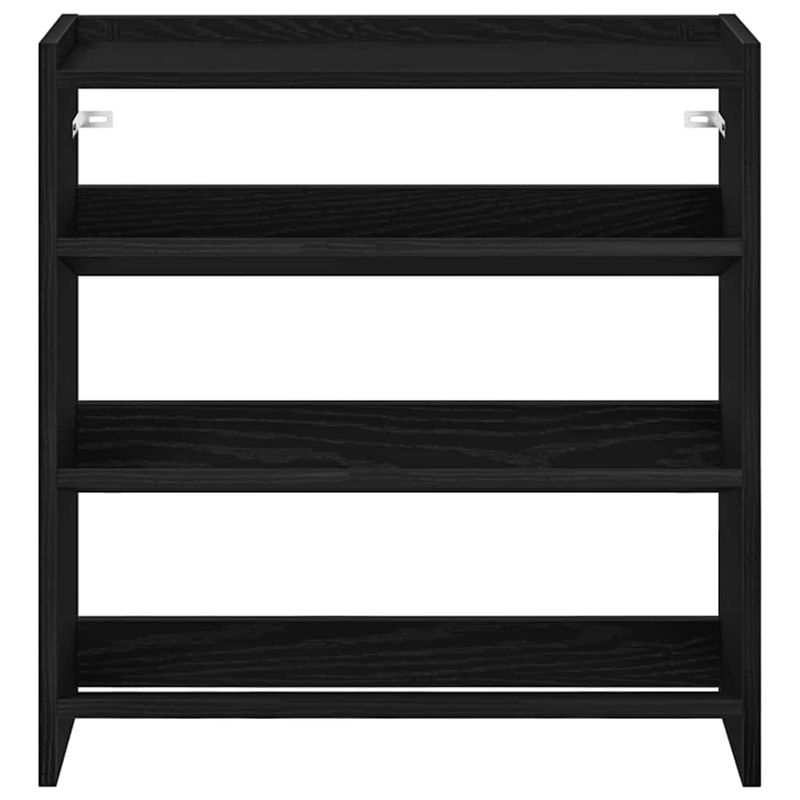 Casa si Gradina - Mobilier - Organizare si depozitare - Organizator incaltaminte - Pantofar, negru, 60x25x62 cm, lemn prelucrat - Infinity.ro