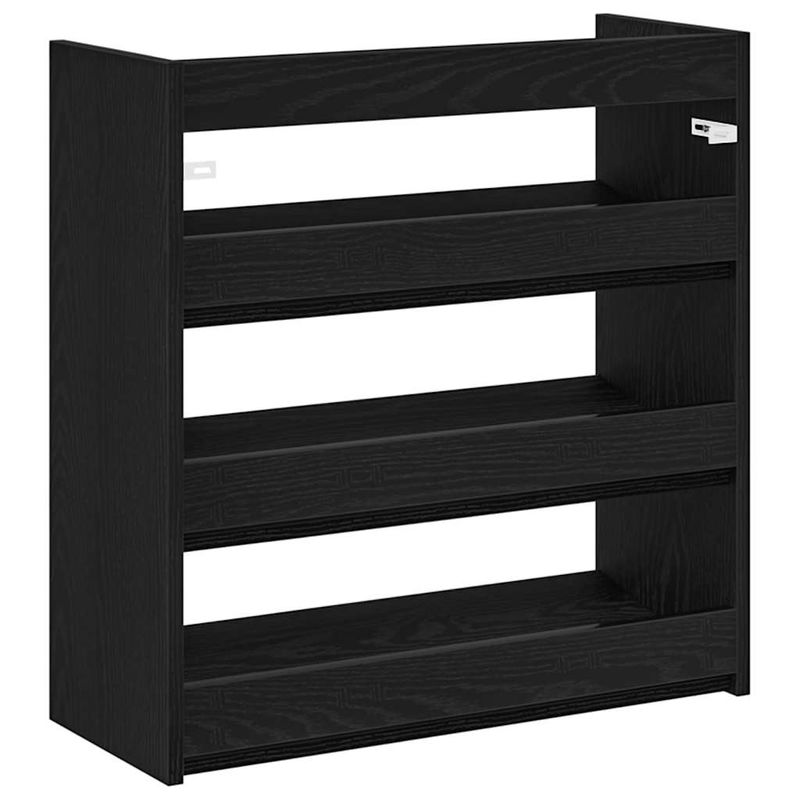 Casa si Gradina - Mobilier - Organizare si depozitare - Organizator incaltaminte - Pantofar, negru, 60x25x62 cm, lemn prelucrat - Infinity.ro