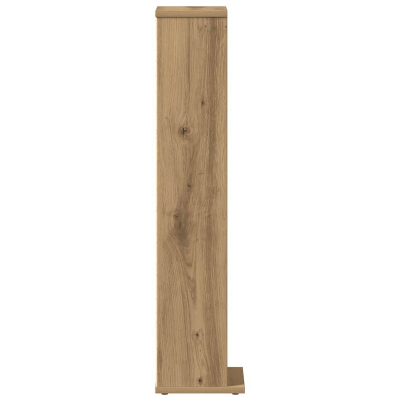 Casa si Gradina - Mobilier - Dulapuri si sifoniere - Dulapuri - Dulap CD-uri, stejar artizanal, 21x20x88 cm, lemn prelucrat - Infinity.ro