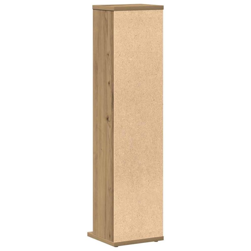 Casa si Gradina - Mobilier - Dulapuri si sifoniere - Dulapuri - Dulap CD-uri, stejar artizanal, 21x20x88 cm, lemn prelucrat - Infinity.ro