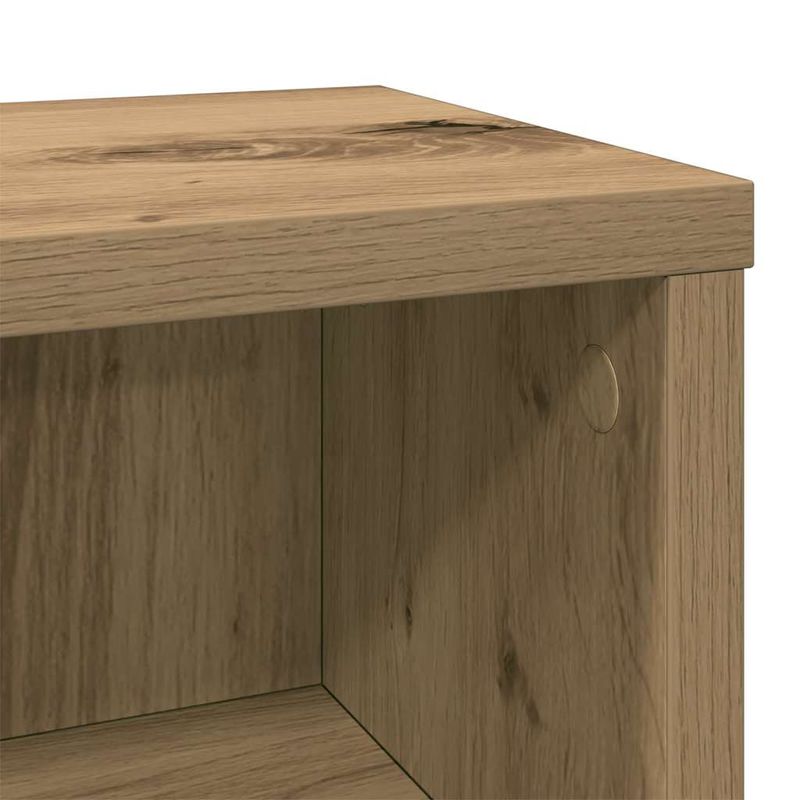 Casa si Gradina - Mobilier - Dulapuri si sifoniere - Dulapuri - Dulap CD-uri, stejar artizanal, 21x20x88 cm, lemn prelucrat - Infinity.ro