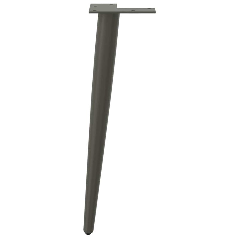 Casa si Gradina - Mobilier - Feronerie si accesorii mobila - Picioare masuta de cafea Forma conica 4 buc Antracit Otel - Infinity.ro