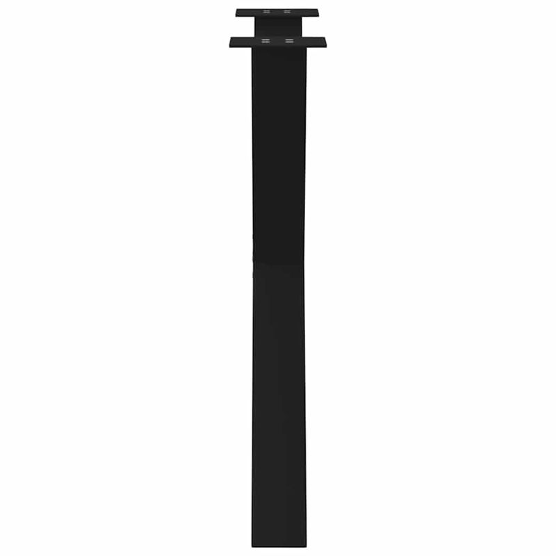 Casa si Gradina - Mobilier - Feronerie si accesorii mobila - Picioare pentru masa in forma X, 3 buc negru 80x(72-73) cm Otel - Infinity.ro