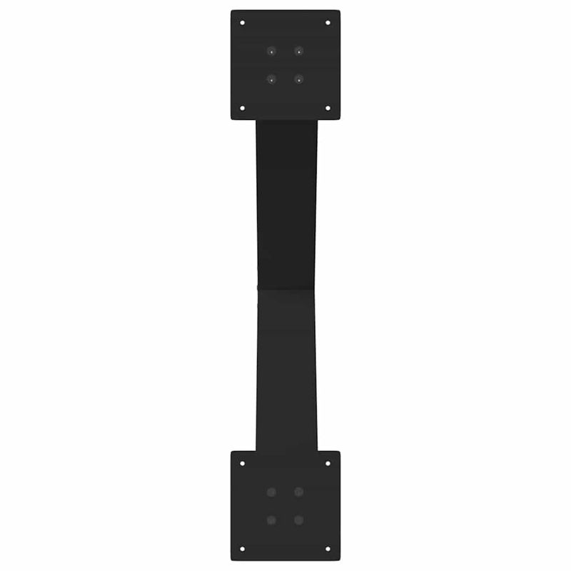 Casa si Gradina - Mobilier - Feronerie si accesorii mobila - Picioare pentru masa in forma X, 3 buc negru 80x(72-73) cm Otel - Infinity.ro